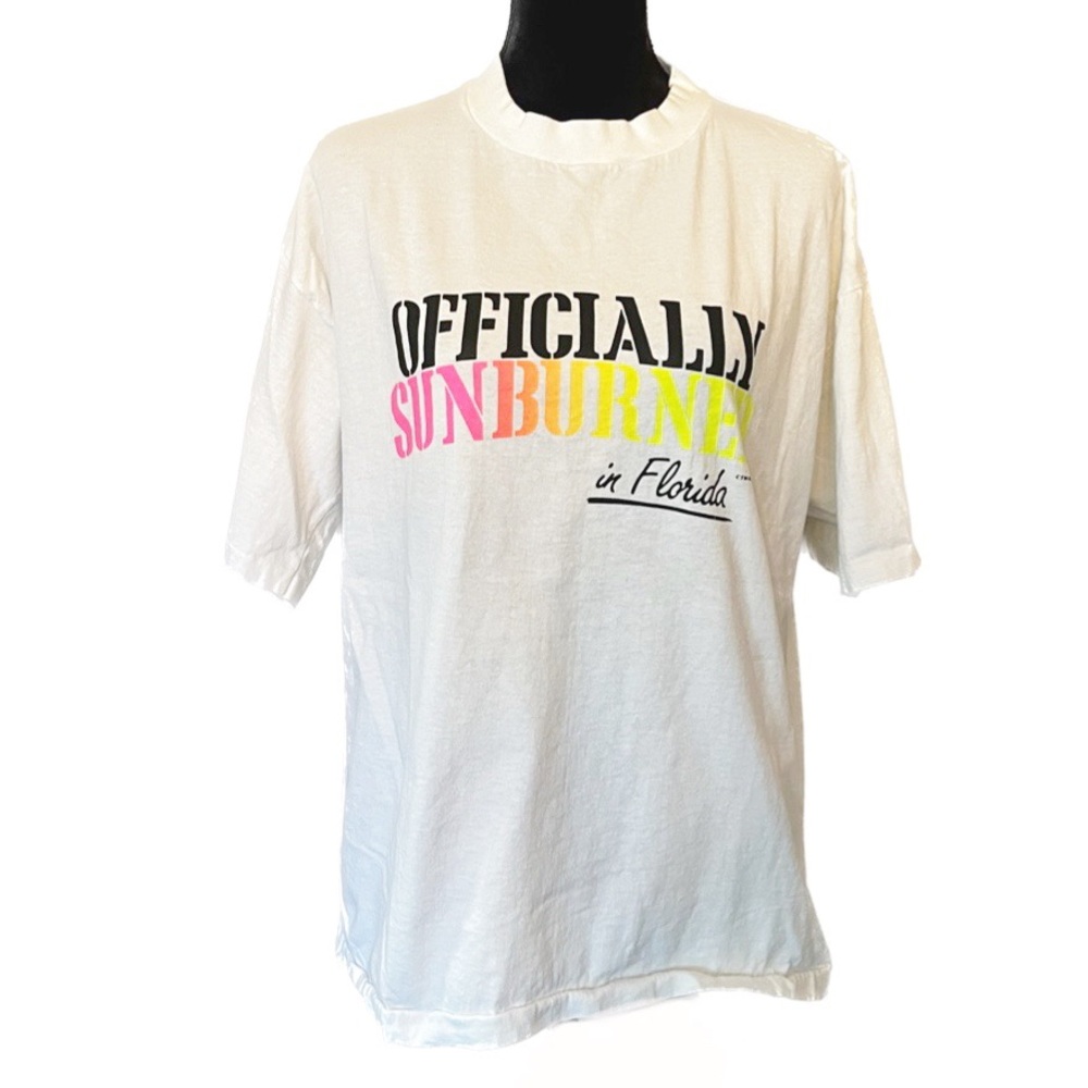 Vintage FLORIDA “Sunburned” XL T-shirt Single Stitch